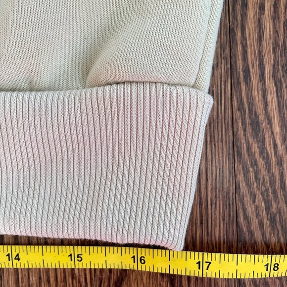 Aimé Leon Dore ALD Tan Hoodie Women's Medium Zip Front Sweatshirt 7-Years-Old - Picture 11 of 12